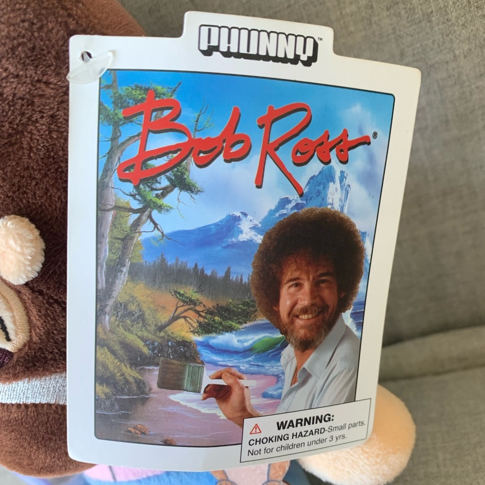 Bob Ross Plushie - Kidrobot - Picture 3 of 3